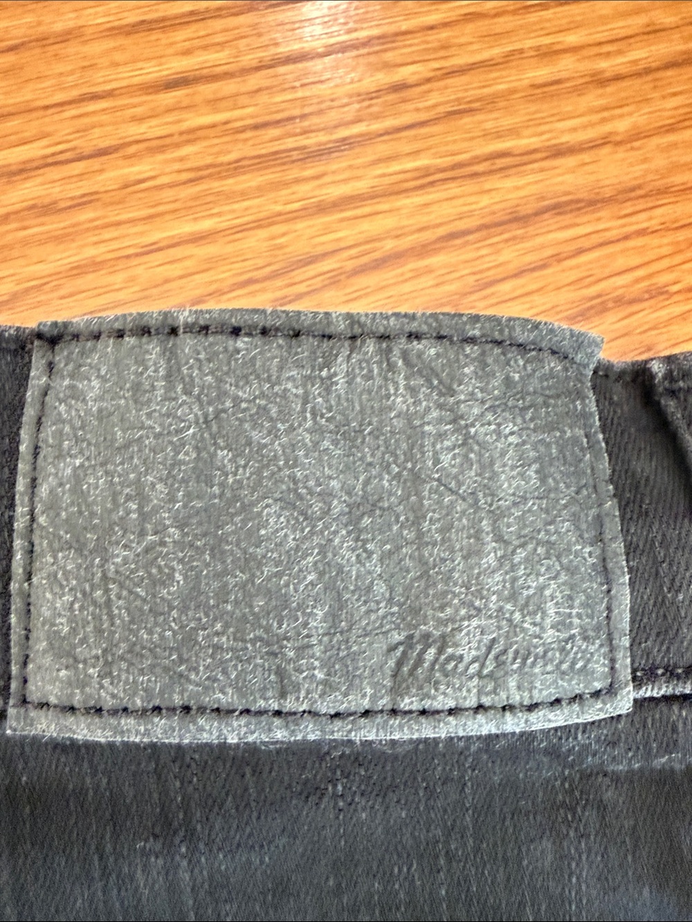 Madewell Perfect Vintage Wide-Leg Jeans Size 33 Black High Rise - Picture 7 of 12